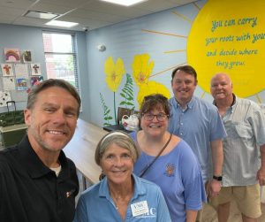 SWORPees purchased, prepared, and served a meal at Knoxville’s Volunteer Ministry, a local partner organization that serves individuals in our community who are in crisis and often at risk of losing their housing.